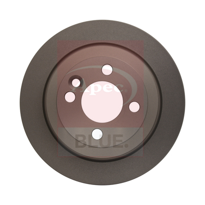 Apec Blue SDK6115 2x Brake Discs Pair Solid