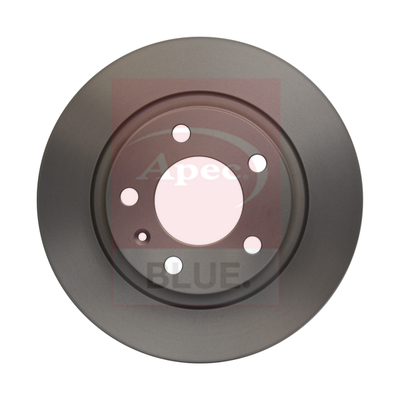 Apec Blue SDK6563 2x Brake Discs Pair Solid
