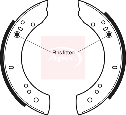Apec SHU271 Brake Shoes Set