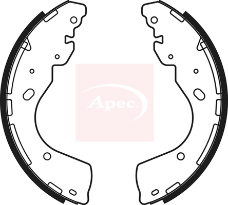Apec SHU795 Brake Shoes Set