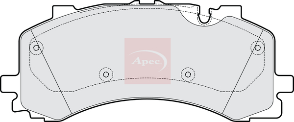 Apec PAD2167 Brake Pads Set