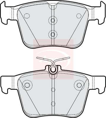 Apec PAD2178 Brake Pads Set