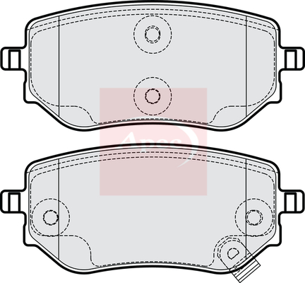 Apec PAD2240 Brake Pads Set