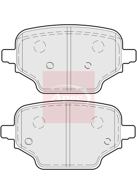 Apec PAD2281 Brake Pads Set