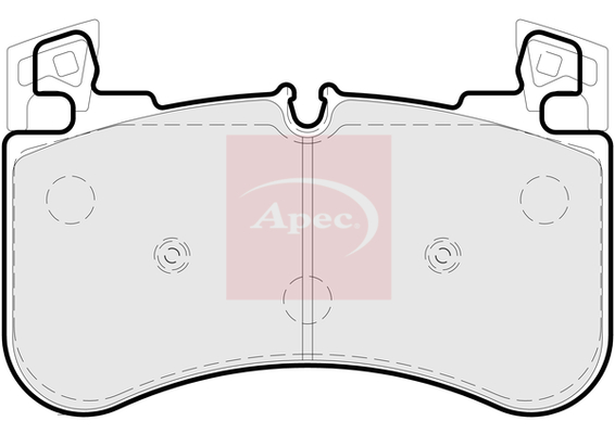 Apec PAD2288 Brake Pads Set