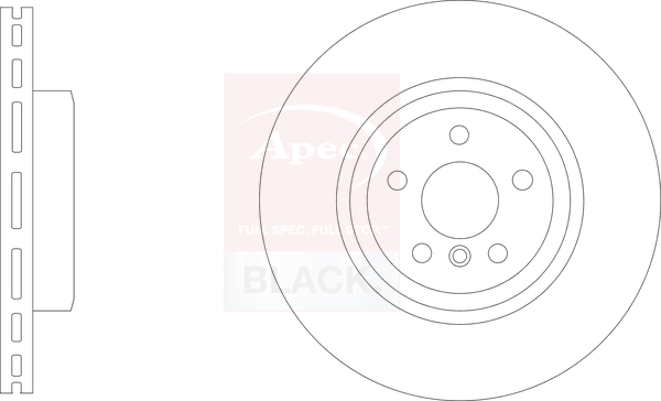 Apec Black DSK3319B