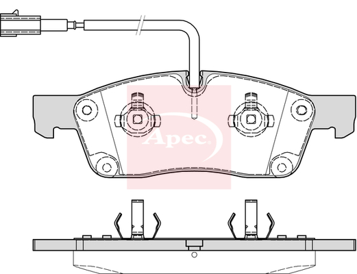 Apec PAD2227 Brake Pads Set