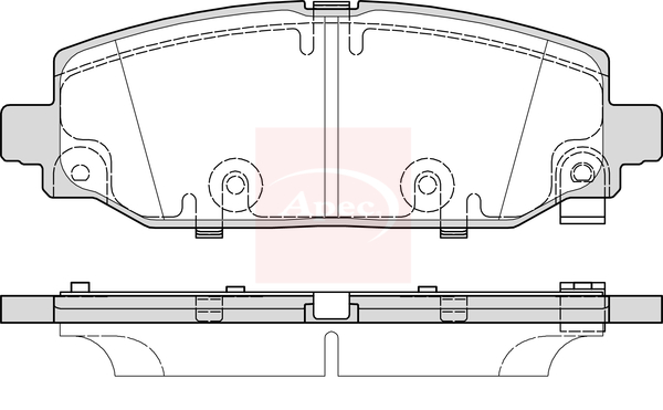 Apec PAD2451 Brake Pads Set