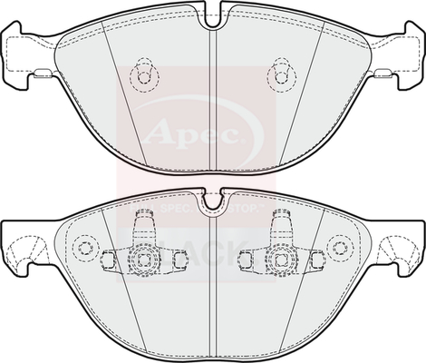 Apec Black PAD1615B