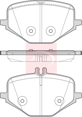 Apec PAD2363 Brake Pads Set