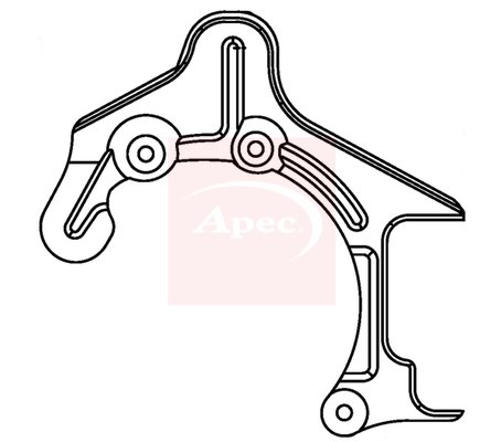 Apec ASG1141 Brake Disc Splash Panel