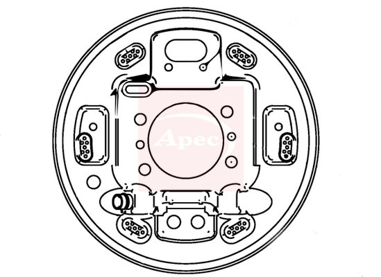 Apec ASG1136 Splash Guard