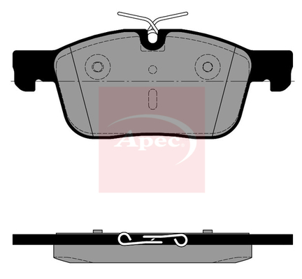 Apec PAD2442 Brake Pads Set