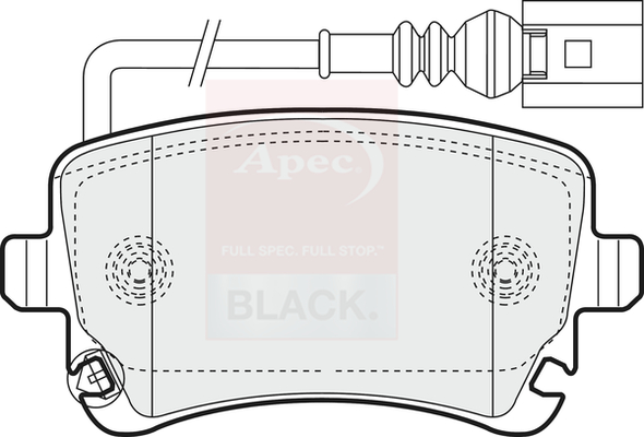 Apec Black PAD1352B