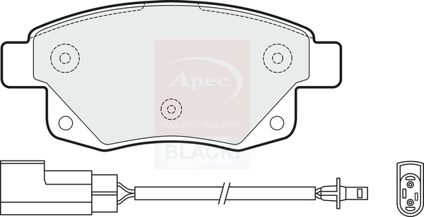 Apec Black PAD1477B