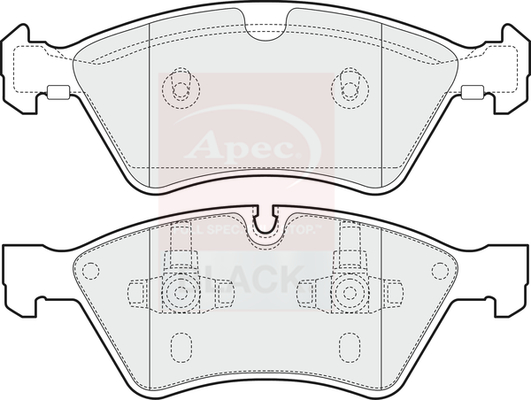 Apec Black PAD1441B