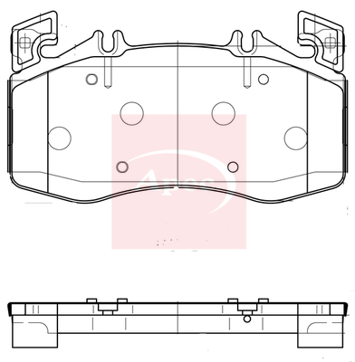 Apec PAD2360 Brake Pads Set