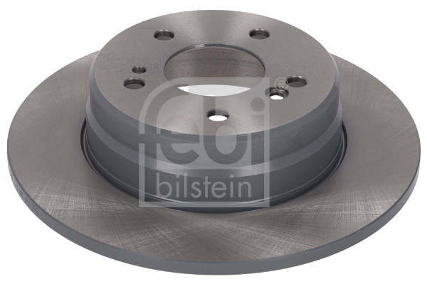 Febi 04629 2x Brake Discs Pair Solid