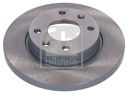 Febi 11105 2x Brake Discs Pair Solid