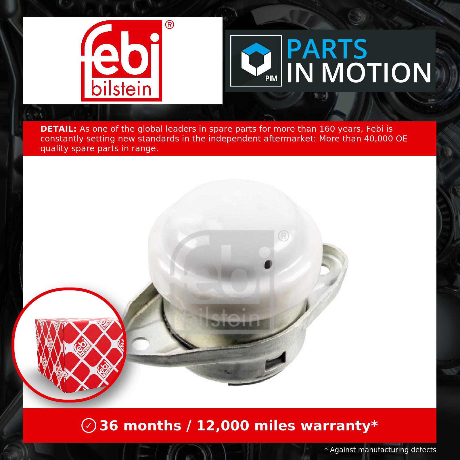 Febi Engine Mount Right 19013 [PM359593]