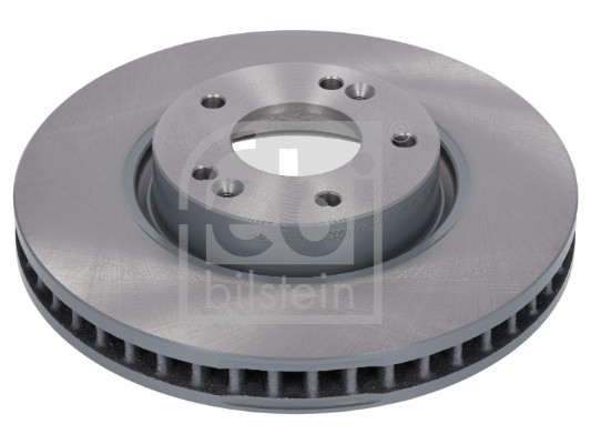 Febi 31317 2x Brake Discs Pair Vented