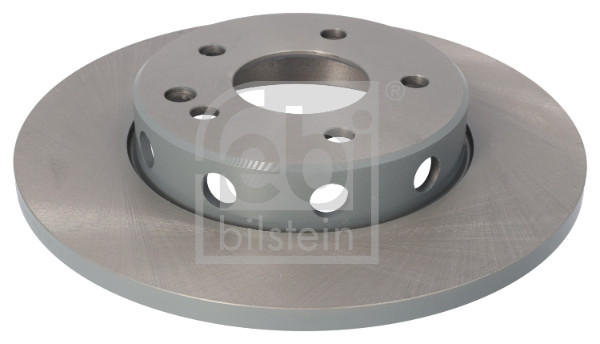 Febi 08133 2x Brake Discs Pair Solid