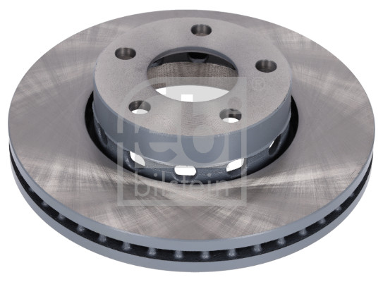 Febi 11204 2x Brake Discs Pair Vented