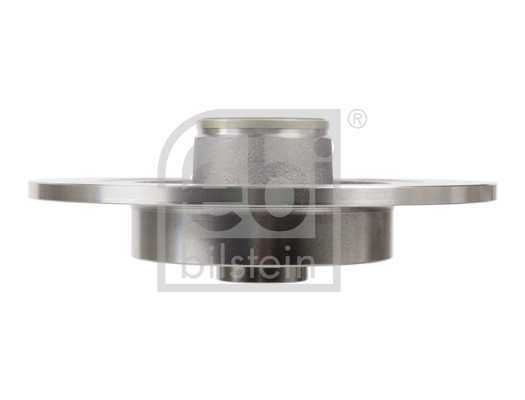 Febi 104506 2x Brake Discs Pair Solid