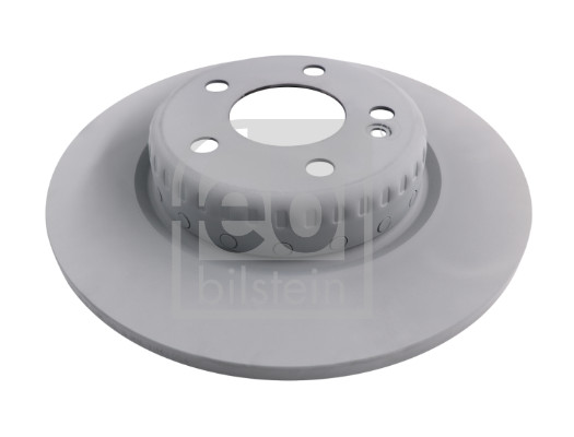 Febi 107726 2x Brake Discs Pair Solid