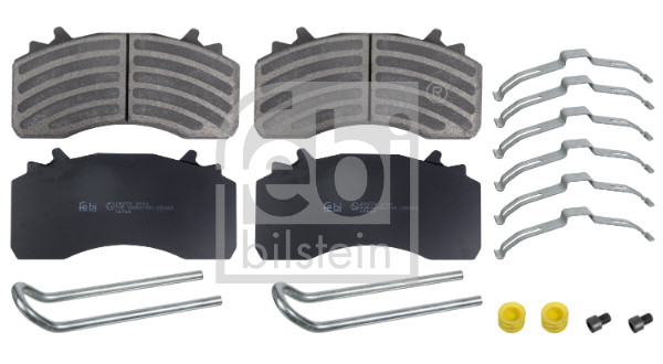 Febi 16968 CV Brake Pads Rear