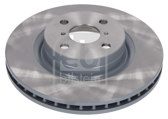 Febi 108540 2x Brake Discs Pair Vented