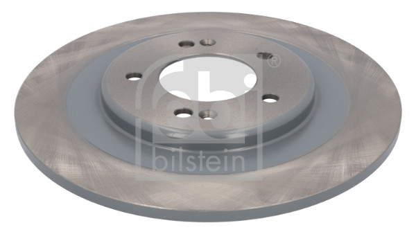 Febi 108563 2x Brake Discs Pair Solid