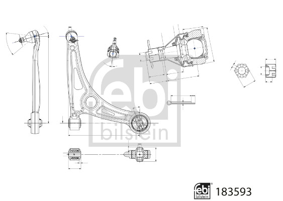 Febi 183593 Wishbone / Suspension Arm