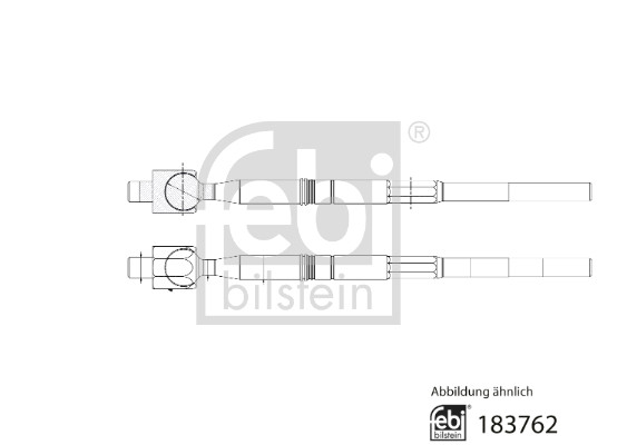 Febi 183762 Inner Rack End