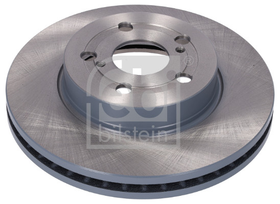 Febi 184696 2x Brake Discs Pair Vented