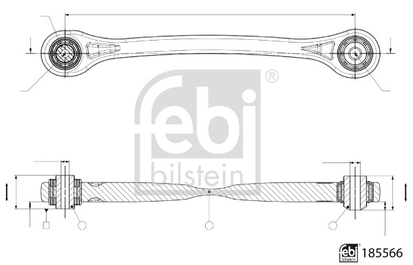 Febi 185566 Wishbone / Suspension Arm
