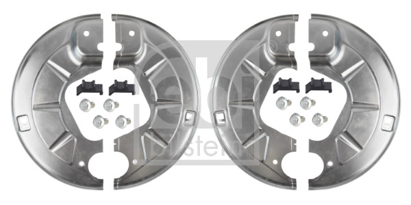 Febi 184337 Cover Sheet, brake drum