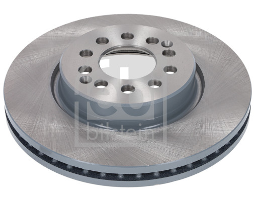 Febi 192744 2x Brake Discs Pair Vented