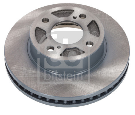 Febi 194774 2x Brake Discs Pair Vented