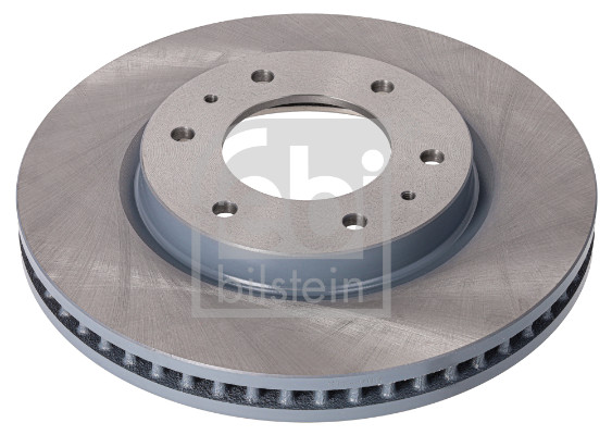 Febi 194878 2x Brake Discs Pair Vented