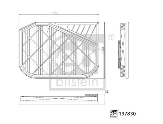 Febi 197830 Air Filter