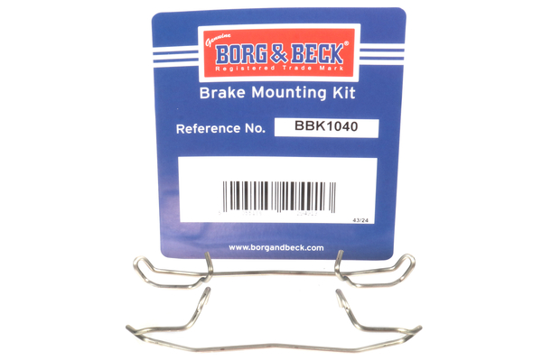 Borg & Beck BBK1040 Brake Pad Fitting Kit