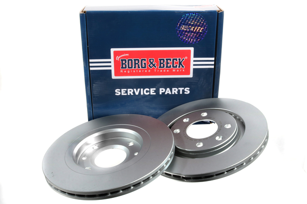 Borg & Beck BBD4006 2x Brake Discs Pair Vented