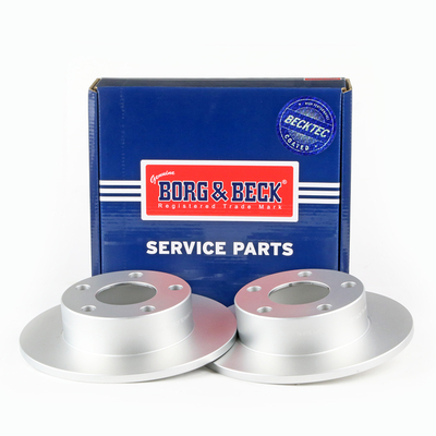 Borg & Beck BBD4182 2x Brake Discs Pair Solid