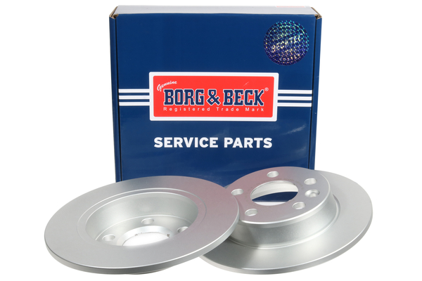 Borg & Beck BBD4213 2x Brake Discs Pair Solid
