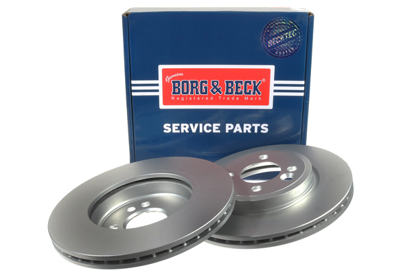 Borg & Beck BBD4256 2x Brake Discs Pair Vented