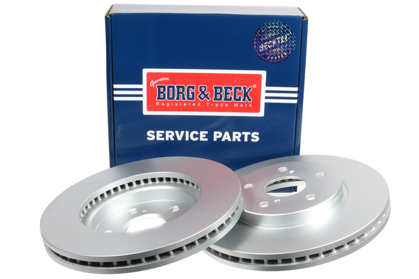 Borg & Beck BBD4326 2x Brake Discs Pair Vented