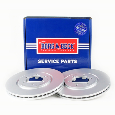 Borg & Beck BBD4583 2x Brake Discs Pair Vented