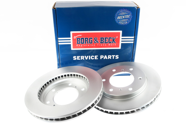 Borg & Beck BBD4692 2x Brake Discs Pair Vented