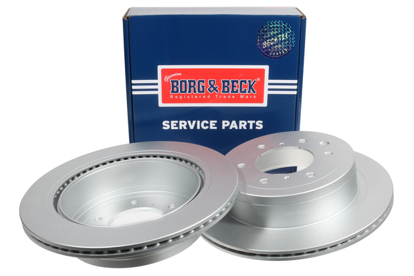 Borg & Beck BBD4755 2x Brake Discs Pair Vented